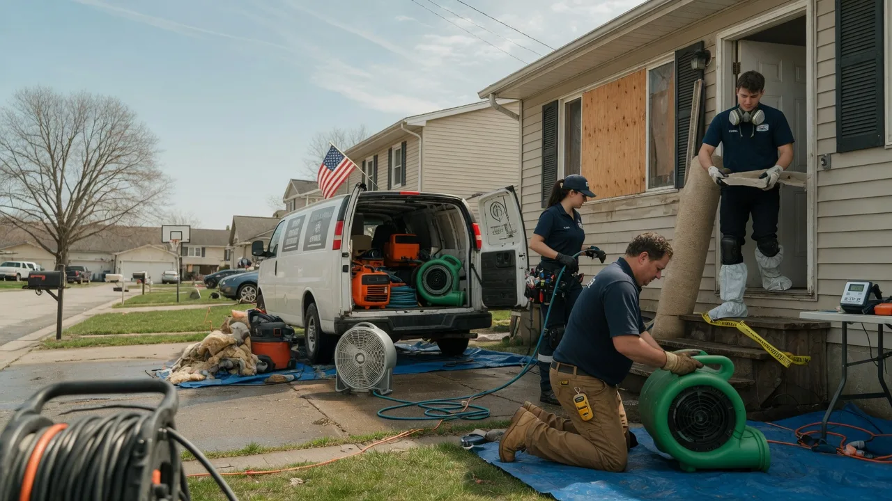 Water Damage Restoration in Morganville, NJ near me